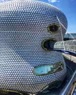 The Selfridges building in Bullring, inspired by a Paco Rabanne dress!